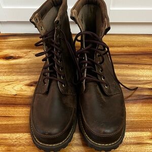 Timberland Dark Brown Leather Boots
